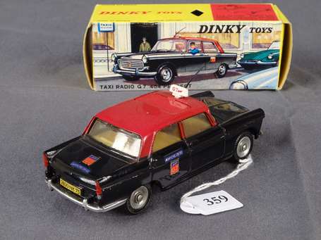 Dinky toys -  Peugeot 404 Taxi G7 - neuf en boite 