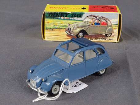 Dinky toys - Citroen 2 CH 1966 , couleur bleu - 