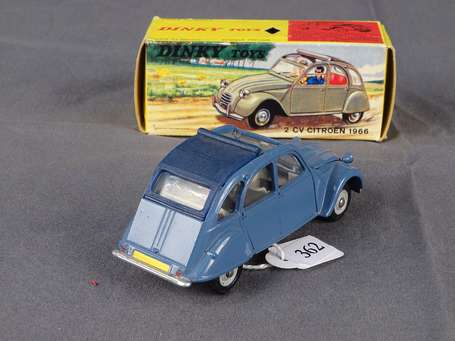 Dinky toys - Citroen 2 CH 1966 , couleur bleu - 