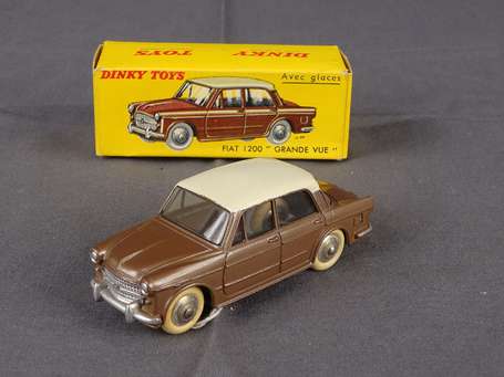 Dinky toys - Fiat 1200 grande vue, couleur marron 