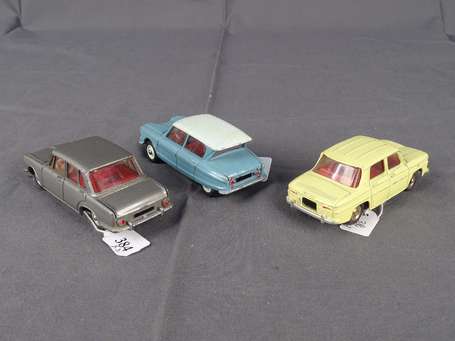 Dinky toys - Renault 8, Simca 1500, on y joint une
