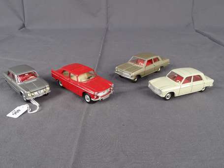 Dinky toys - 4 véhicules - Alfa Romeo giulia, 