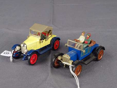 Dinky toys GB - 2 voitures - Morris Oxord / Ford T