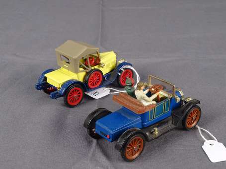 Dinky toys GB - 2 voitures - Morris Oxord / Ford T