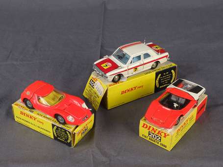 Dinky toys GB - 3 voitures en boite - Lotus 