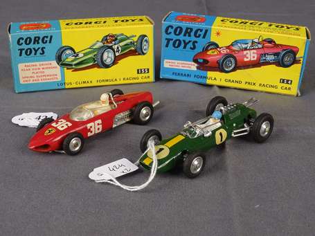 Corgi toys - 2  Voitures de course F1 - 
