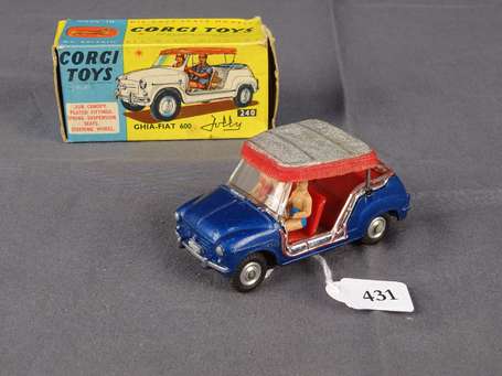 Corgi toys - Ghia Fiat 600 - neuf en boite ref 240