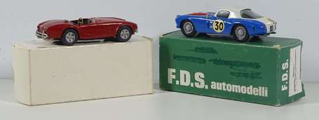 Kit - 2 voitures Ac Cobra dont 1 fabricant Auto 