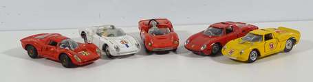 Mercury - 5 voitures de courses - Ferrari 