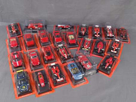 Presse et Revues - 29 modèles, serie Ferrari , 