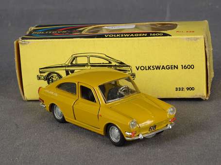 Politoys - VW 1600 - couleur moutarde,  neuf en 