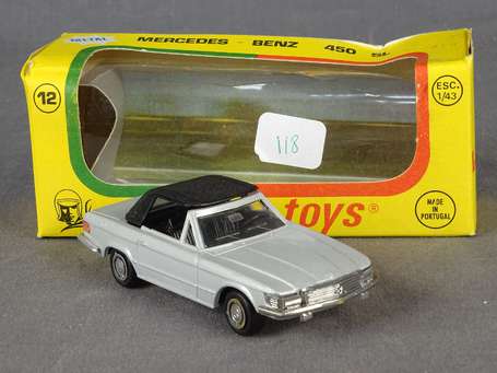 Luso toys - Mercedes 450 sl , neuf en boite  ref 