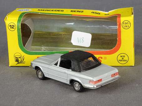 Luso toys - Mercedes 450 sl , neuf en boite  ref 