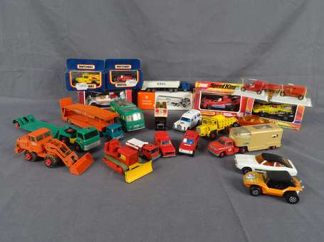 Matchbox et divers  - Lot divers état dont 