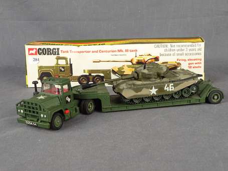 Corgi - Tank transporter avec char centurion , 