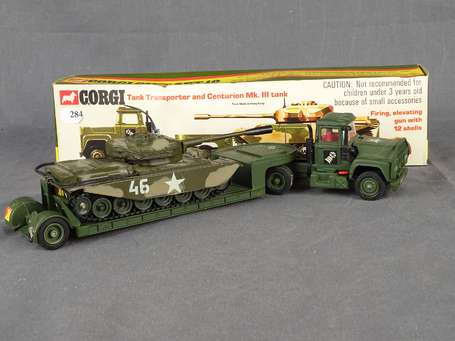 Corgi - Tank transporter avec char centurion , 