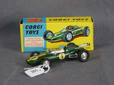 Corgi - Lotus climax F1 , Avec dépliant et son 