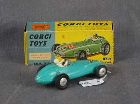 Corgi - Brm course avec son pilote, accident sur 