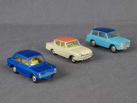 Corgi - 3 voitures - Austin A40/Ford 