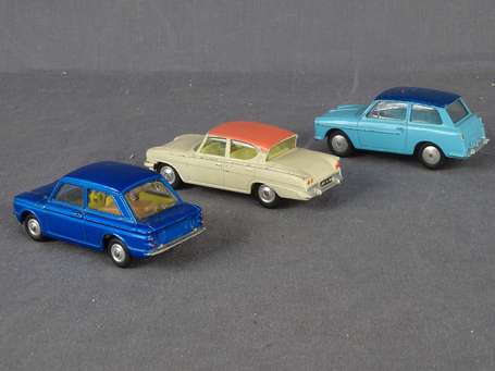 Corgi - 3 voitures - Austin A40/Ford 