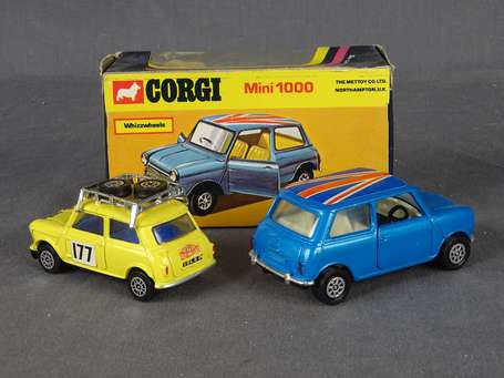 Corgi - 2 véhicules - Mini Cooper 1000 neuf en 