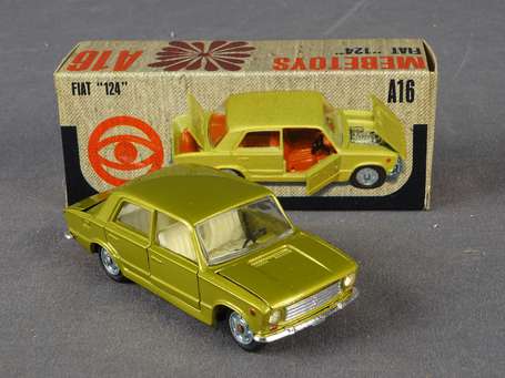 Mebetoys - Fiat 124 neuf en boite ref A16 