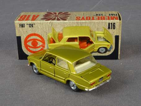 Mebetoys - Fiat 124 neuf en boite ref A16 