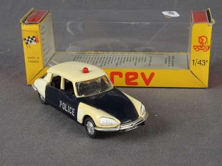 Norev ancien - Citroen DS 21 Police, neuf en boite