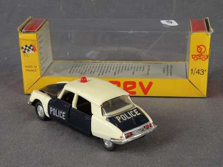 Norev ancien - Citroen DS 21 Police, neuf en boite