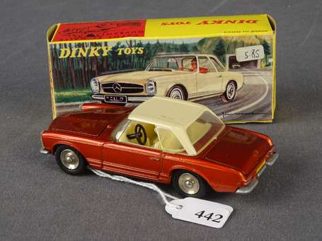 Dinky toys France - Mercedes 230 sl, couleur rouge
