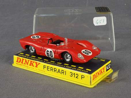 Dinky toys France - Ferrari 312 P, avec panneau, 