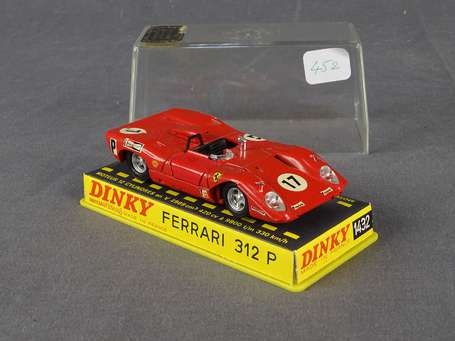 Dinky toys France - Ferrari 312 P, Sans panneau, 