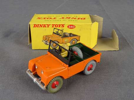 Dinky toys GB - Land rover, TBE en boite usagée, 