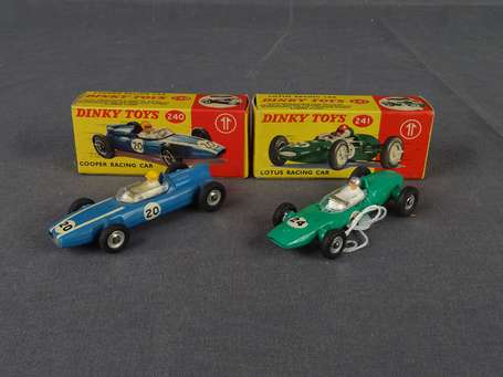 Dinky Toys GB - 2 véhicules de course F1 cooper et