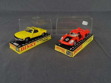 Dinky toys GB - 2 véhicules - Alfa romeo 33 BE , 