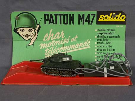 Solido - Char Patton téléguidé en boite 