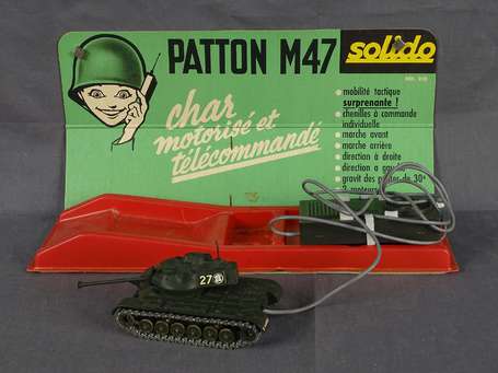 Solido - Char Patton téléguidé en boite 
