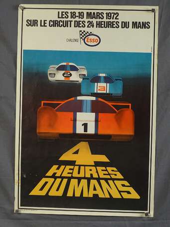 Le Mans - Affiche des 4 heures du Mans, Challenge 