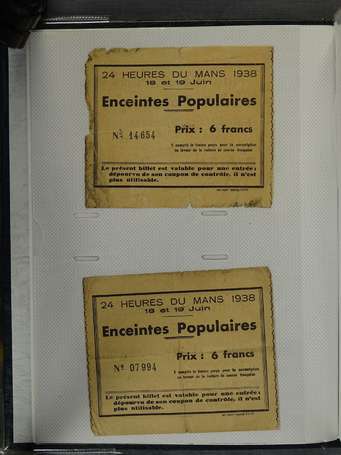 24 H du Mans - Billets d'entrées ou de sorties 