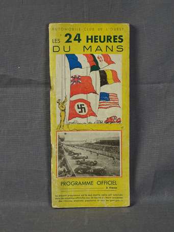 24 H du Mans - Programme 1939, complet, bon état 