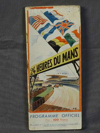 Doc 24 H du Mans - Programme 1950, complet, avec 