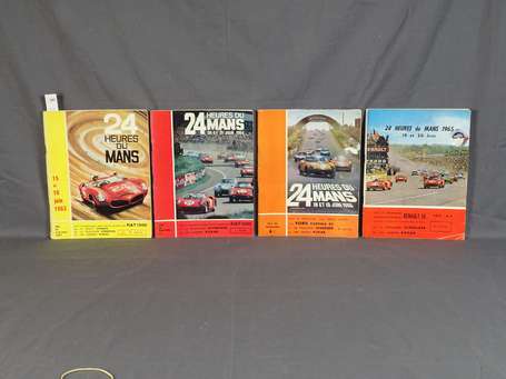 24 H du Mans - Programmes 1963/1964/1965/1966, 