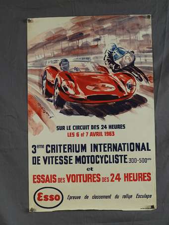 Affiche du 6&7 avril 1963 