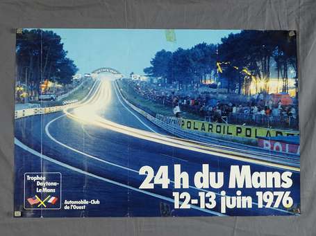 24 H du Mans - Affiche du 12&13 juin 1976 - 60x40 