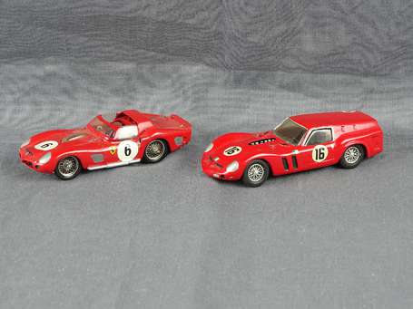 KIT - 2 voitures -Ferrari - 250 GT N° 16 et 330 LM