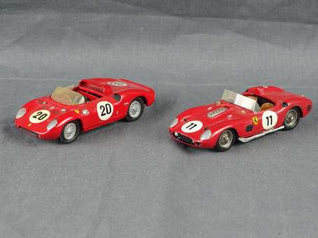 KIT - 2 voitures - Ferrari - TR 600 N° 11 -LM 1960