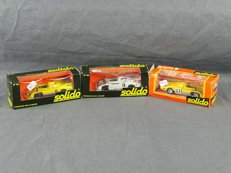 KIT - 3 Voitures Porsche 908 :  N°17-LM76, 