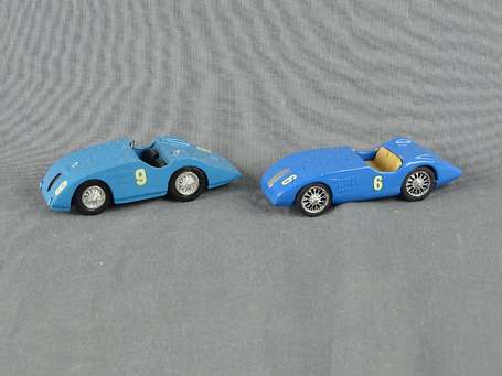 KIT - 2 voitures Bugatti N° 6 manque volant 