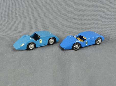 KIT - 2 voitures Bugatti N° 6 manque volant 