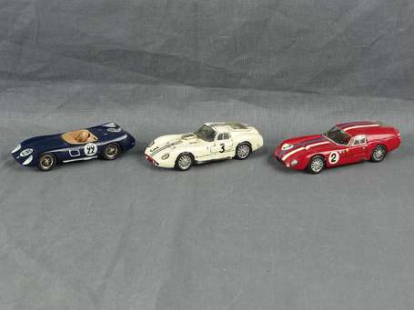 KIT - 3 voitures :  2Maserati/1 Talbot , fabricant